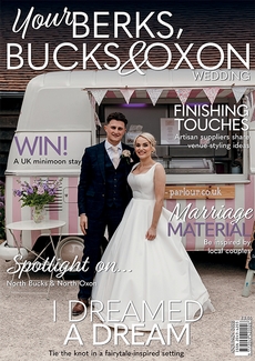 Cover of the October/November 2023 issue of Your Berks, Bucks & Oxon Wedding magazine