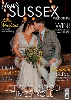 Cover of the October/November 2023 issue of Your Sussex Wedding magazine