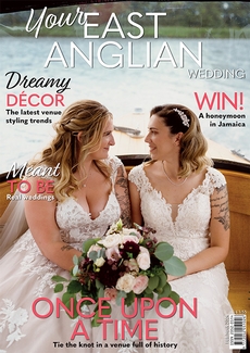 Cover of the February/March 2024 issue of Your East Anglian Wedding magazine