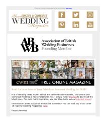 Your Bristol and Somerset Wedding magazine - December 2022 newsletter