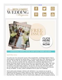 Your Bristol and Somerset Wedding magazine - May 2023 newsletter