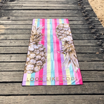 UK's first beach towels made from recycled material