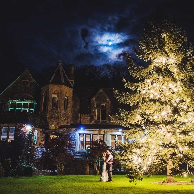Twilight weddings are becoming more popular at Cadbury House