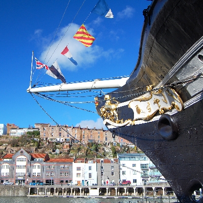Brunel’s SS Great Britain first launched in 1843