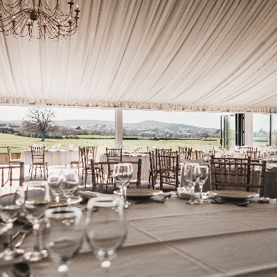 Quantock Lakes is an exclusive-use barn wedding venue in Somerset