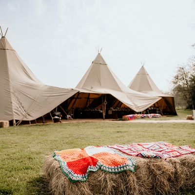 Fireflower Tipis provide the perfect pick for a summer wedding
