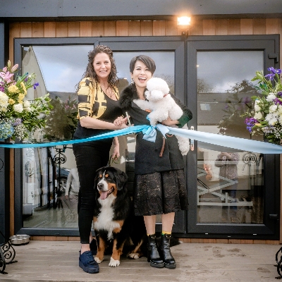 BBC’s Pooch Perfect winner Kelly Davis unveils the new KD Pet Spa at Montigo Resorts Somerset