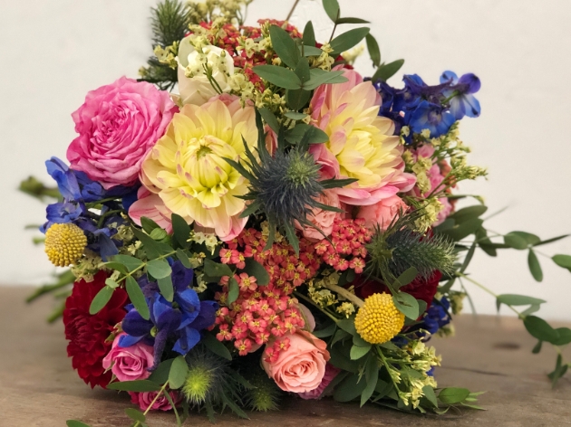 We asked Bristol wedding florist Natalie Lauraine Floral Design about how to create a springtime feel with your wedding flowers: Image 1