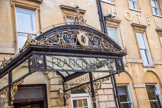 Front of The Francis Hotel Bath