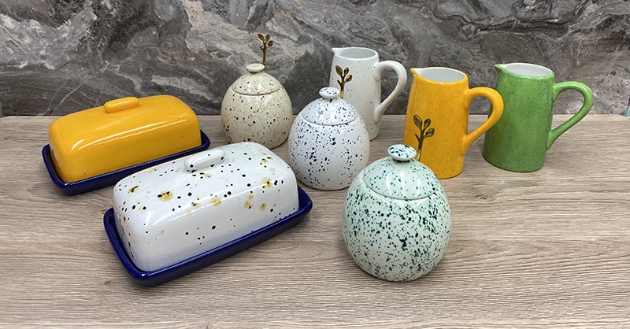 selection of ceramics from Peter Bowen Art