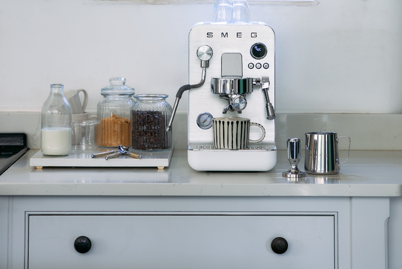 New Smeg coffee machine and grinder